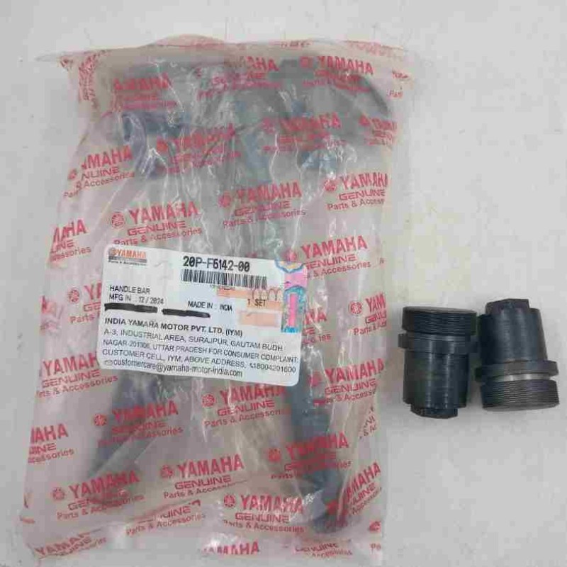 R15 V2 Handle Bar (Original) With Bush (For Gixxer / FZ / RTR/R15 V2 Installation) 20P-F6122-00, 20P-F6121-00 image