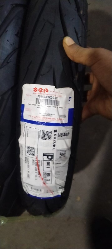 IRC Tyre GsxR Stock Tyre (Indonesia)-Front-90, n rear-130/17/ image