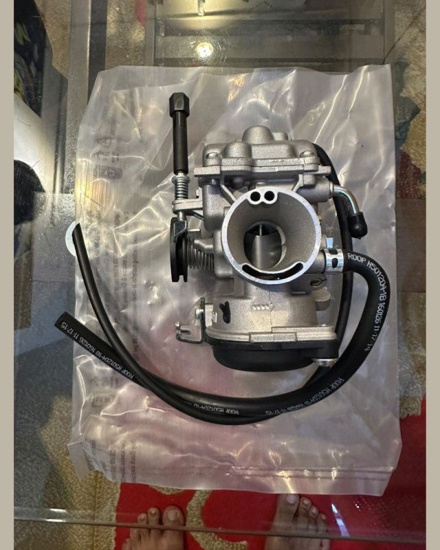 Carburetor Bajaj V15 (Original), ASSEMBLY CAFBURA, JH581200 image