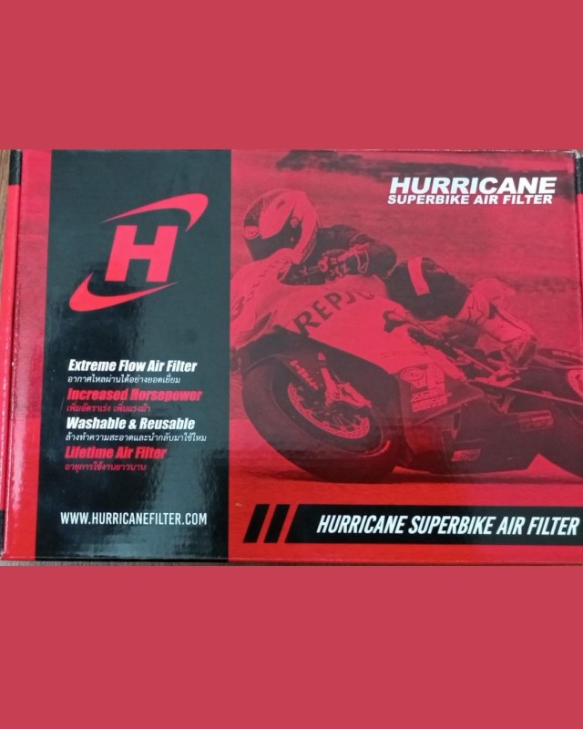 Hurricane Racing Performance Air Filter For Honda NX 200 / Hornet 2.0 image