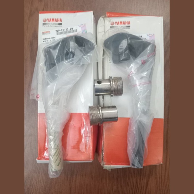 R15 V2 Handle Bar (Original) With Bush (For Gixxer / FZ / RTR/R15 V2 Installation) 20P-F6122-00, 20P-F6121-00 image