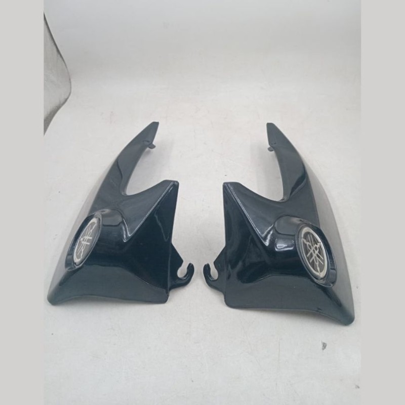 Tank Side Cover Panel / Kan (LH+RH) FZS V1 (BLACK) (Replica) image