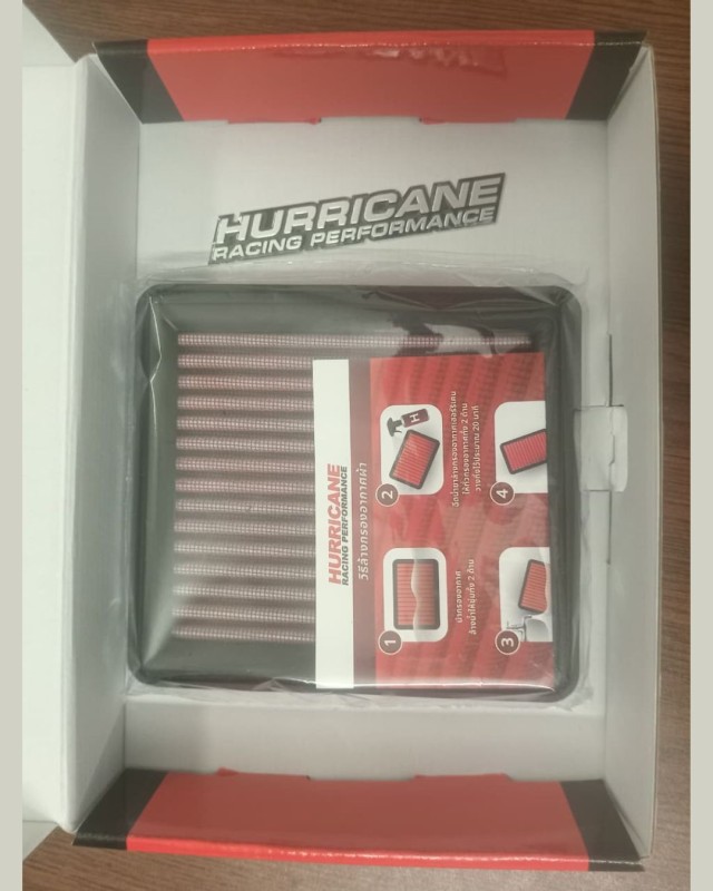 Hurricane Washable Air Filter For R15, GSX-R, Bandit, MT-15, CBR, GSX, RTR 160, GPX Demon, Gixxer, Gixxer SF image