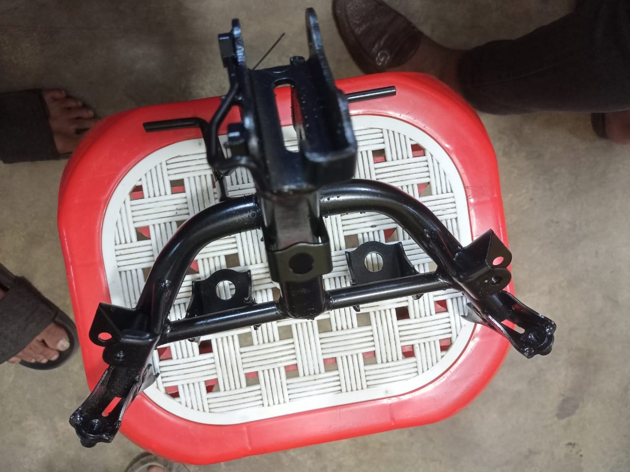 Headlight Clamp / Clum Gixxer SF Fi ABS image