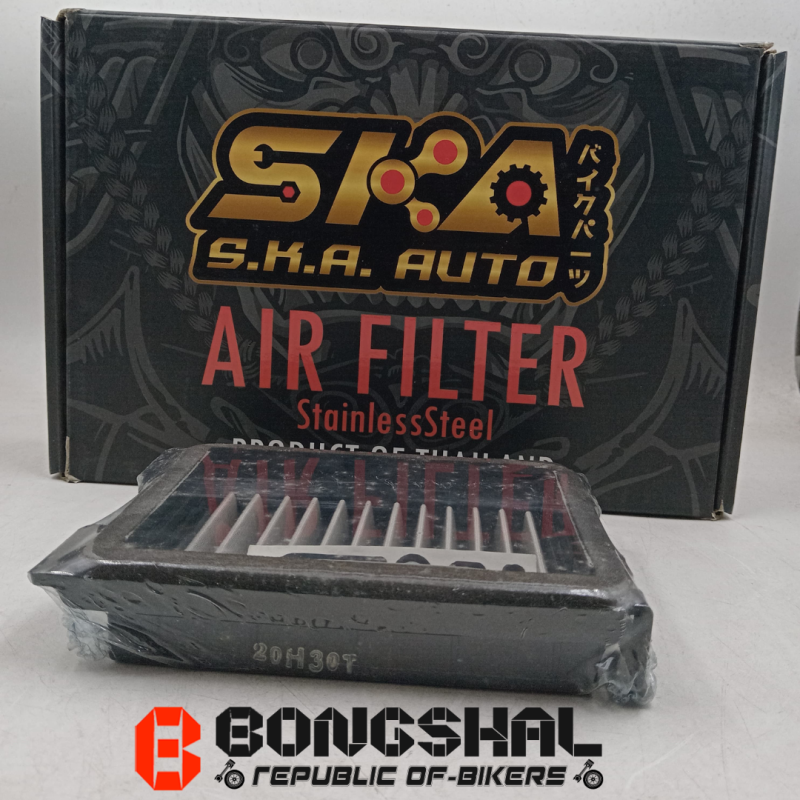 SKA Racing Washable Stainless Air filter For Suzuki GSXR / GSXS image