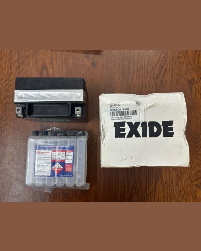 Exide ETZ9-BS 12V 9AH Battery, DEX2-ETZ9-BS, M6C6O619498 image