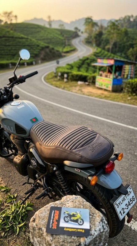 Seat Cover For Royal Enfield Hunter 350 CC image
