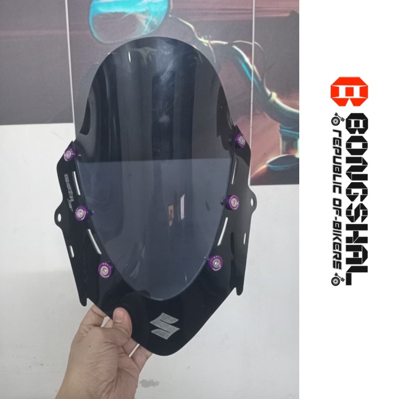 Suzuki Gixxer Sf V2 Twin Corsa Visor/Windshield image