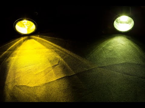 HJG A7 White/Yellow Glass fog Light (Pair/1 year replacement warranty) image