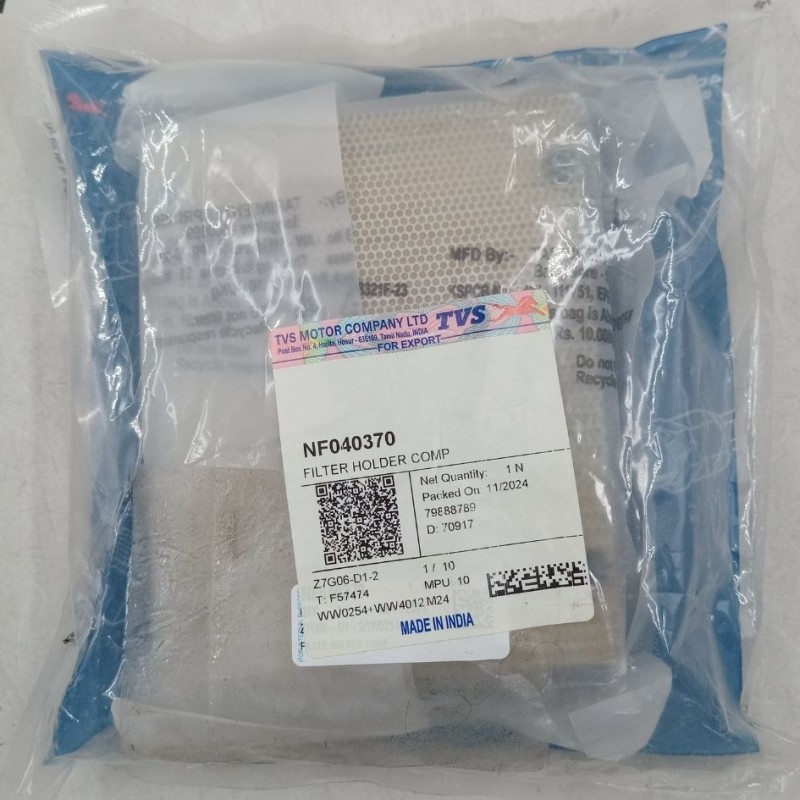 Air Filter Apache RTR 4V Fi, FILTER HOLDER COMP NF040370 image