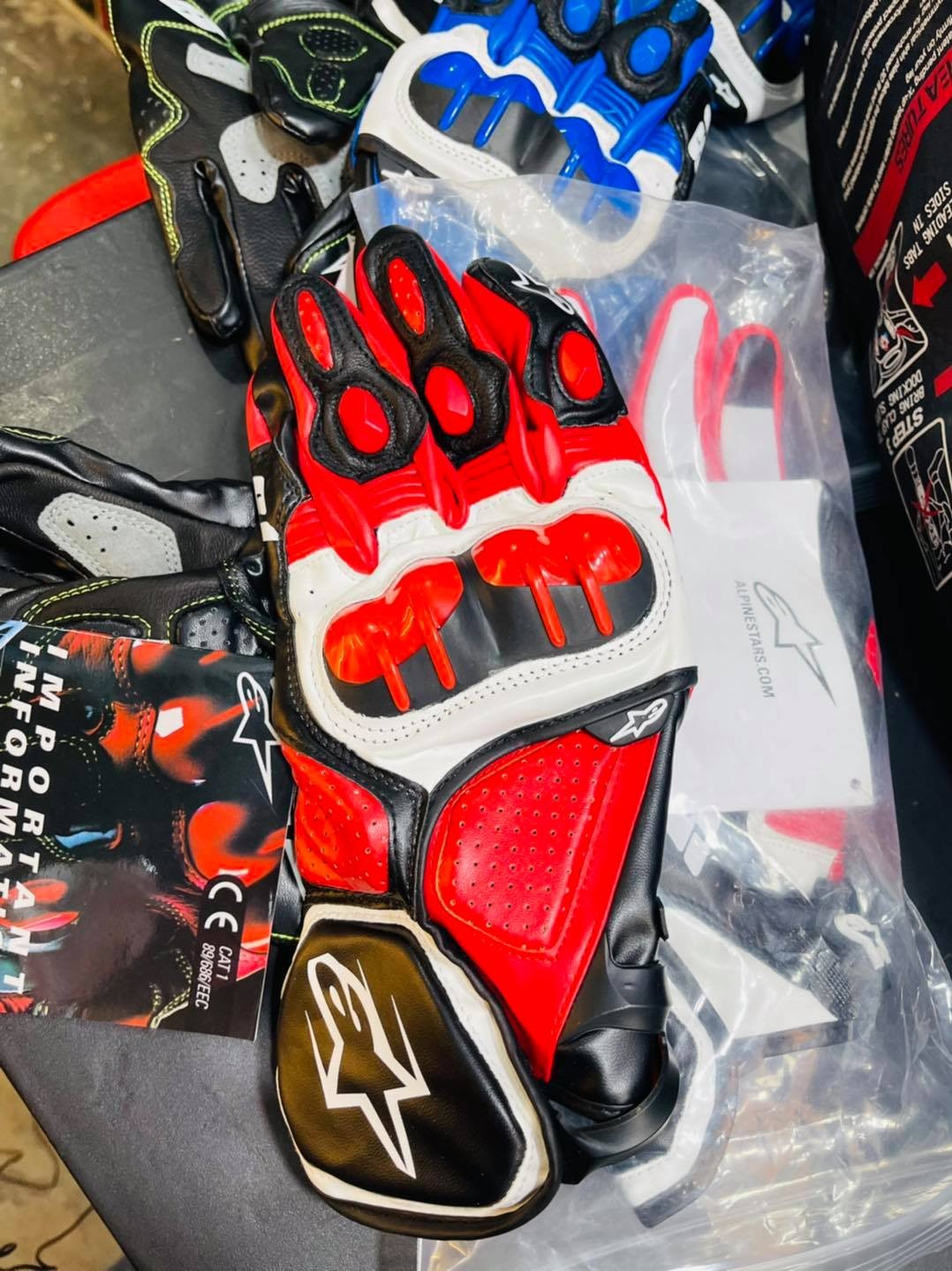 Alpinestar Replica Full Finger Gloves image