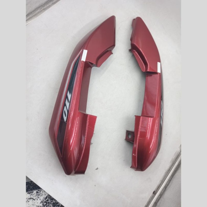 Back Panel 3 Part Honda Dream Neo 110, SET ILLUS REAR COWL, 77250K23D60ZA 77240K23D60ZA image