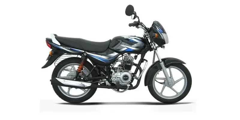 Bajaj CT 100 Black Color Rear Shockup image