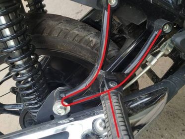 Bajaj Discover 125 cc foot Pack image