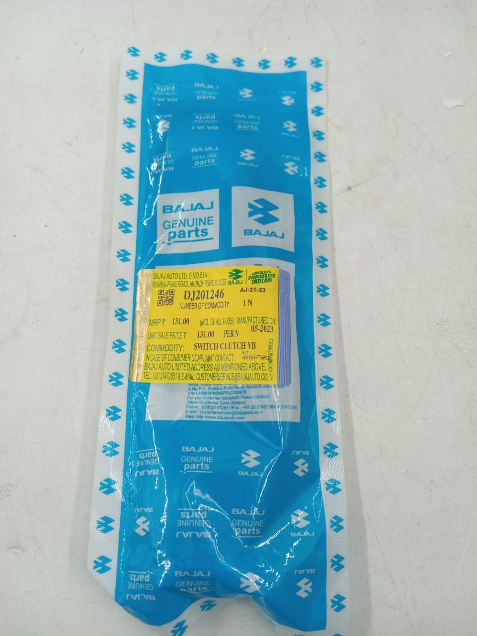 Bajaj Pulsar NS Fi Clutch Switch image