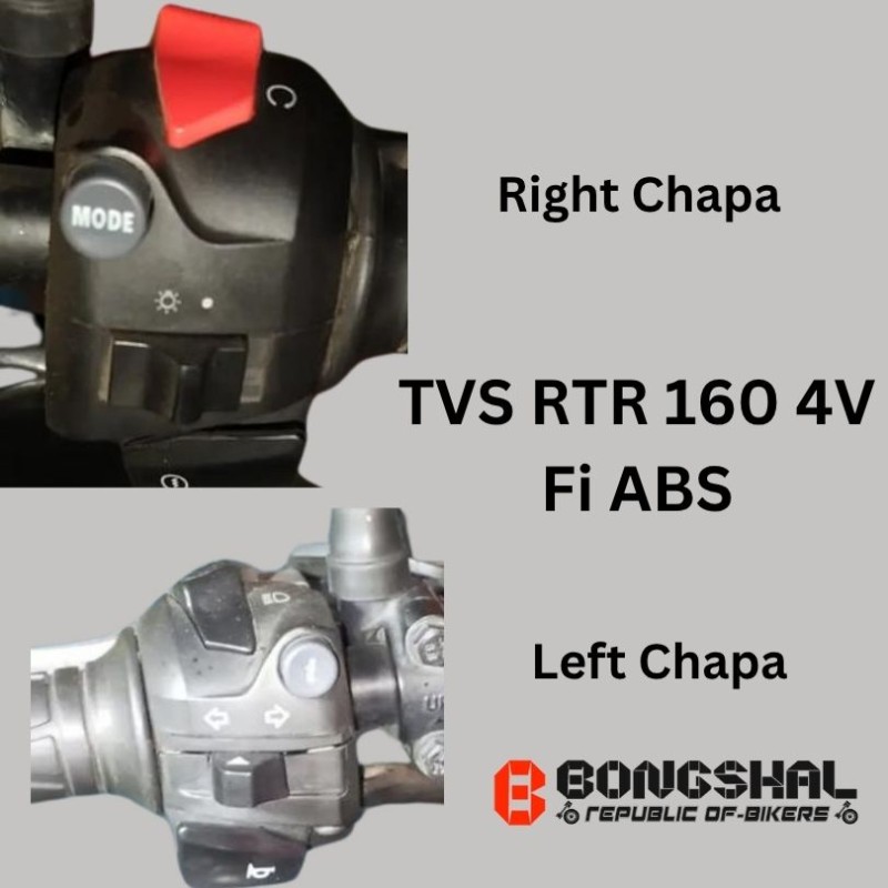 Both Chapa TVS RTR 160 4V Fi ABS image