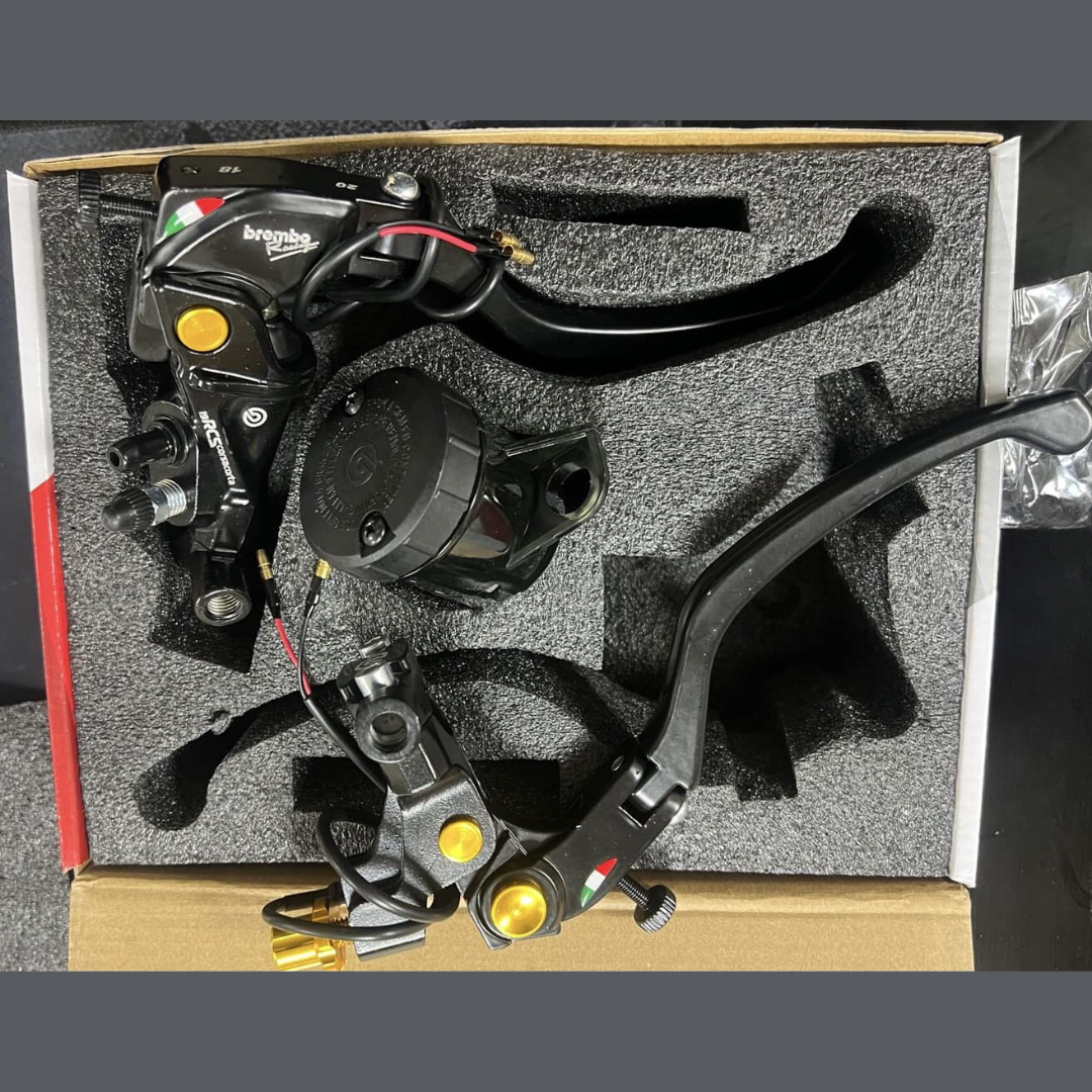 Brembo RCS 19 Master Cylinder Brake and Clutch Combo New Addition image