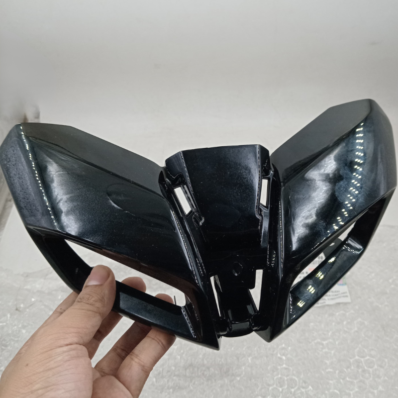 Headlight Musk / Mask MT 15 V2 BS7 (Glossy Black), Cover Headlight B9D-H4144-00-P1 image