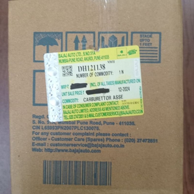 Carburetor Pulsar 150 UG4 Single Disc 2009 image