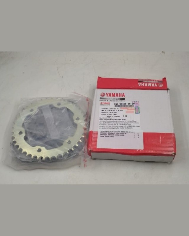 Chain Sprocket Full Set FZS V3, 2GS-WE660-60-20 image