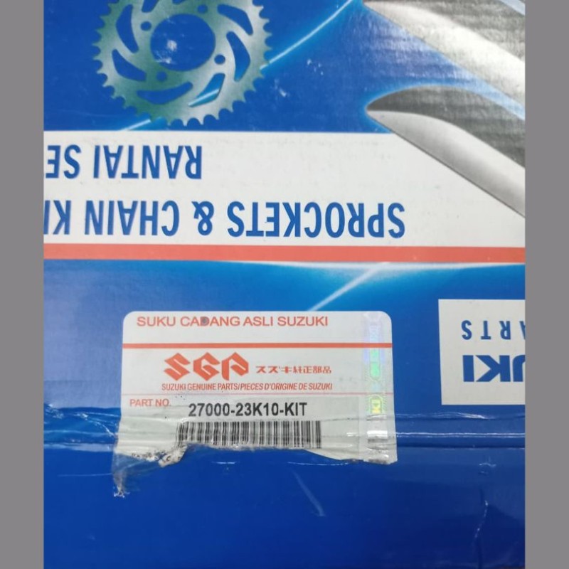 Chain Sprocket Full Set GSXR 150 Indo, 27000-23K10-KIT image
