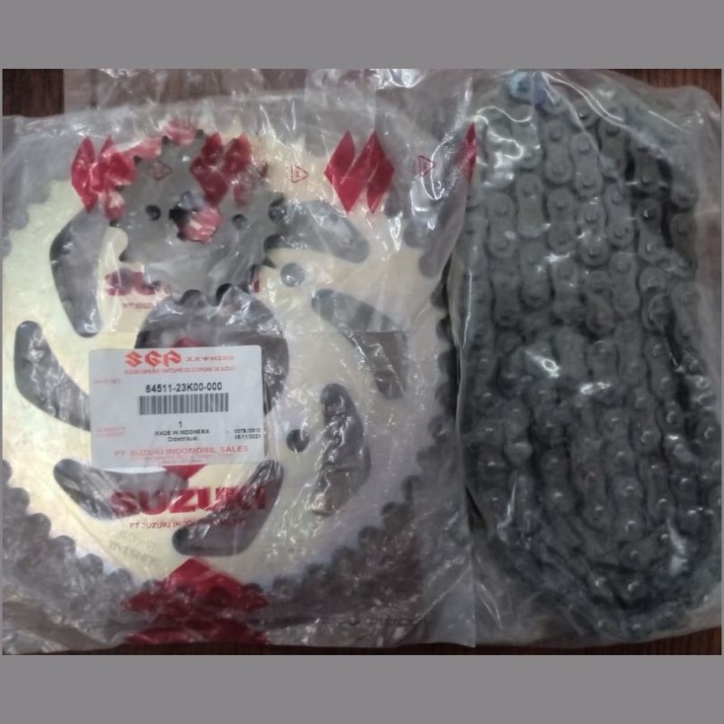 Chain Sprocket Full Set GSXR 150 Indo, 27000-23K10-KIT image