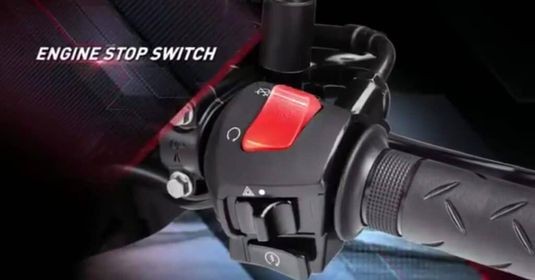 Chapa Kill Switch Honda X Blade BS6, SW ASSY,ST ENG STOP 35150K0ED51 image