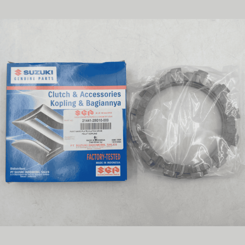 Clutch Plate GSXR 150 Indo, PLATE, CLUTCH DRIVE 21441-25G10-000 image