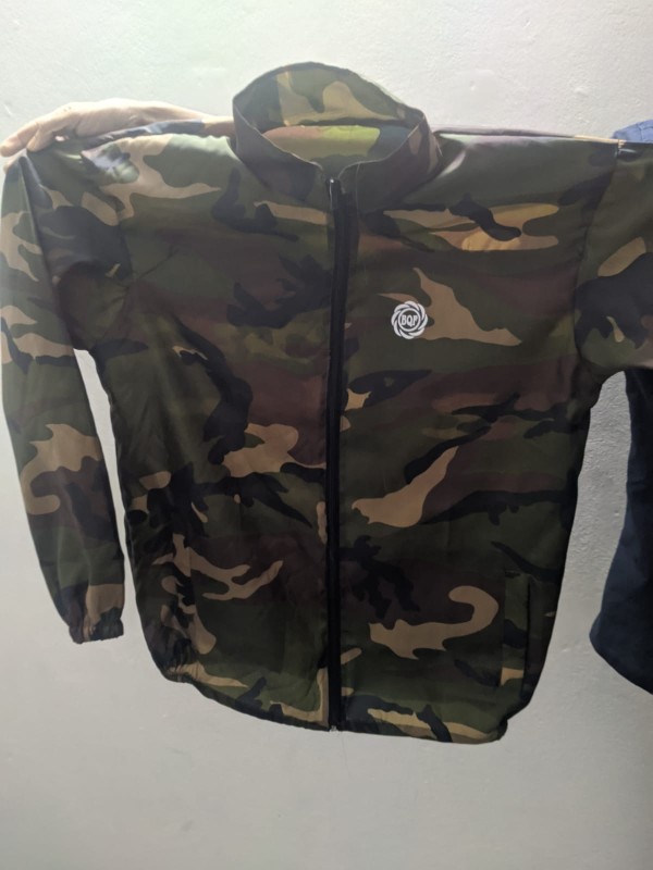 Colourful And Camouflage Dust Coat image