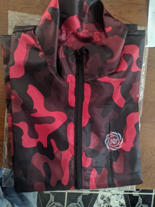 Colourful And Camouflage Dust Coat image