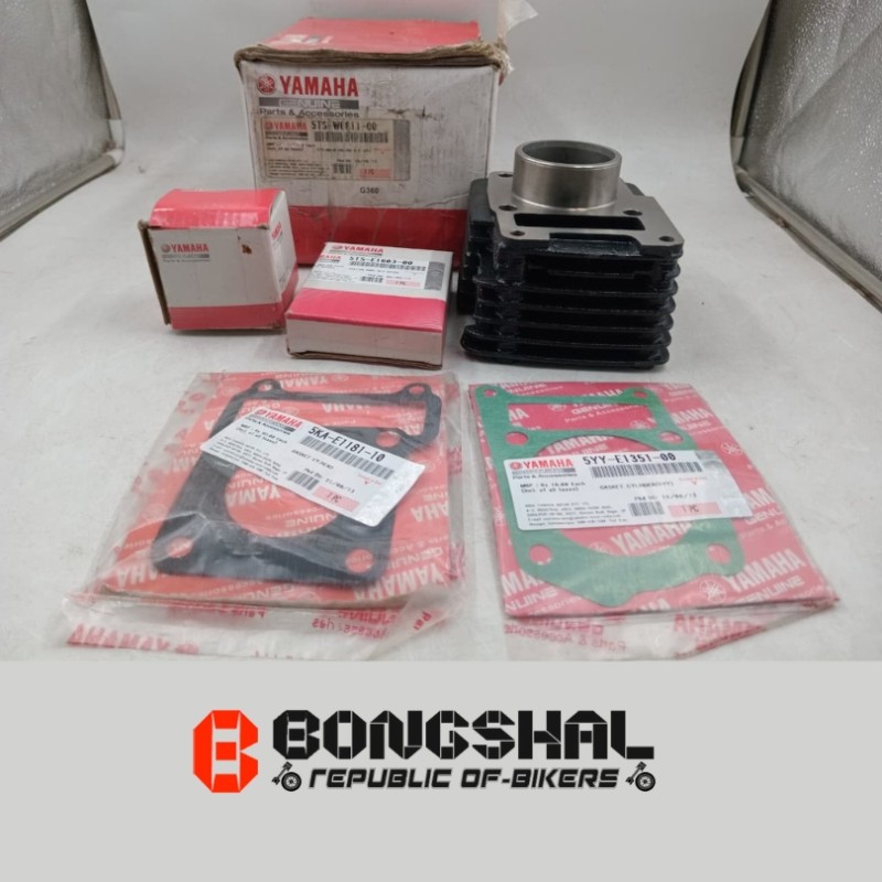 Cylinder Piston Kit Complete Libero G5, CYLINDER PISTON KIT- STD 5TS-W6611-00 image