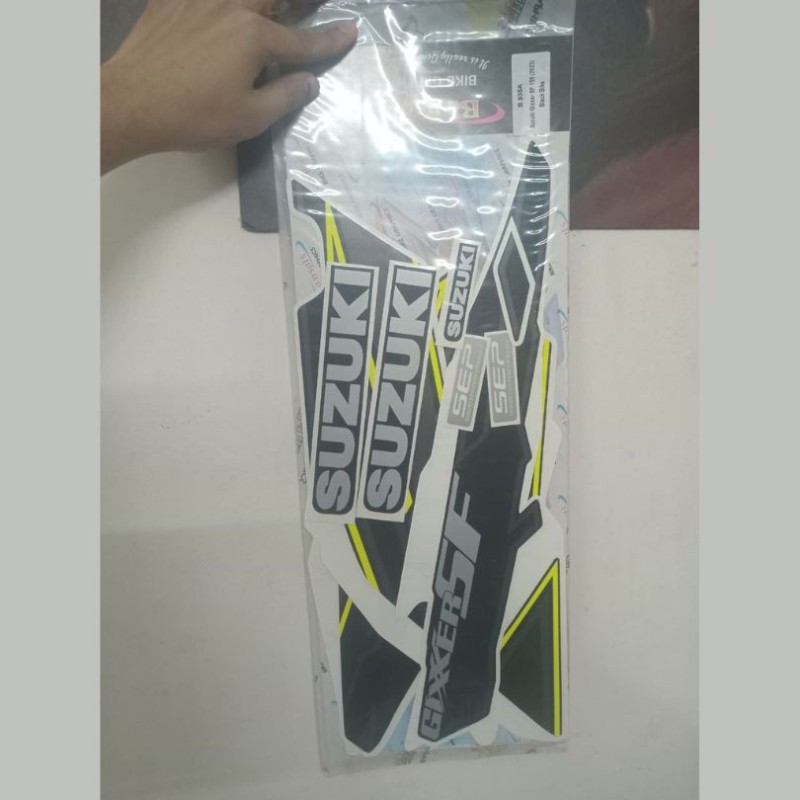 Suzuki Gixxer / Gixxer SF Fi Abs New Edition Sticker Full Set image