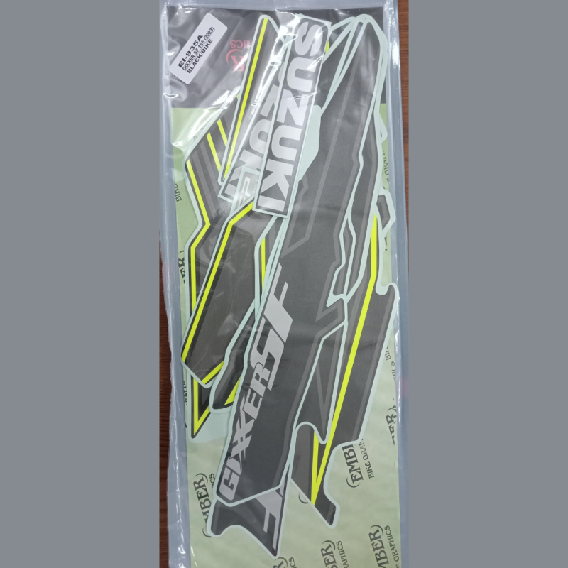 Suzuki Gixxer / Gixxer SF Fi Abs New Edition Sticker Full Set image