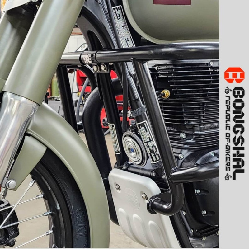 Engine Guard or Sump Guard Royal Enfield Classic, Bullet, Meteor 350 (INDIAN) image