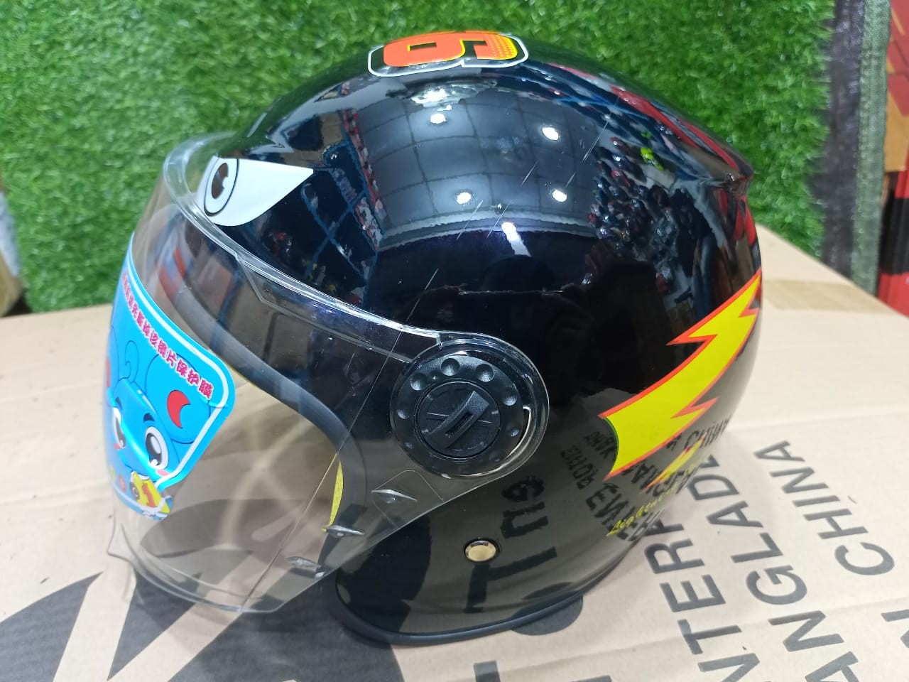 Entop Child Half Face Helmet (5-11 Year) image