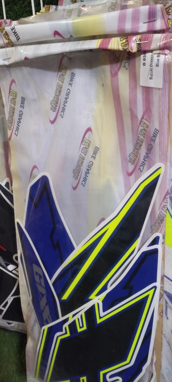Suzuki Gixxer / Gixxer SF Fi Abs New Edition Sticker Full Set image