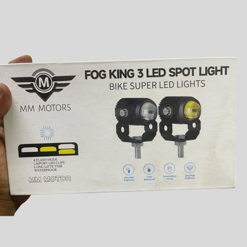 FOG KING 3 LED SPOT LIGHT SUPER LED LIGHTS LM 3000 image