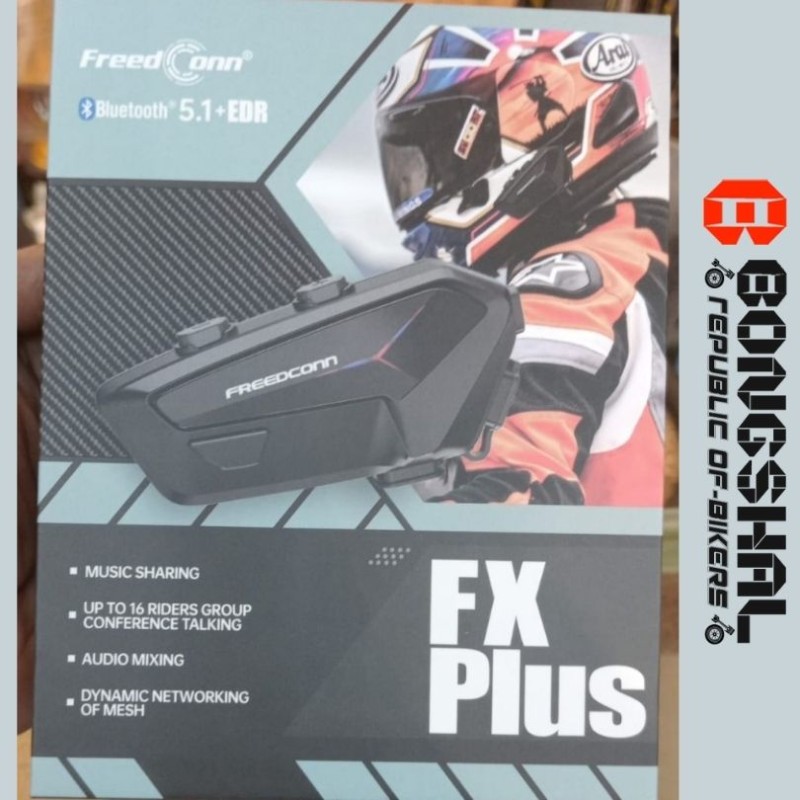 FreedConn FX Plus Motorcycle Helmet Bluetooth Headset image