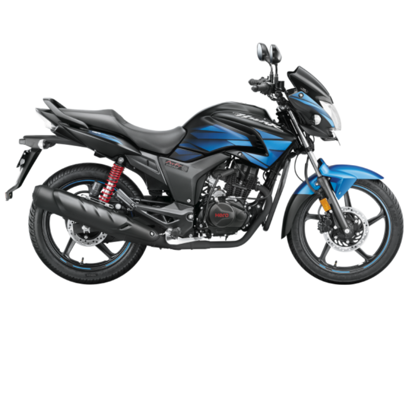 Front Mudguard Blue color Hero Hunk image