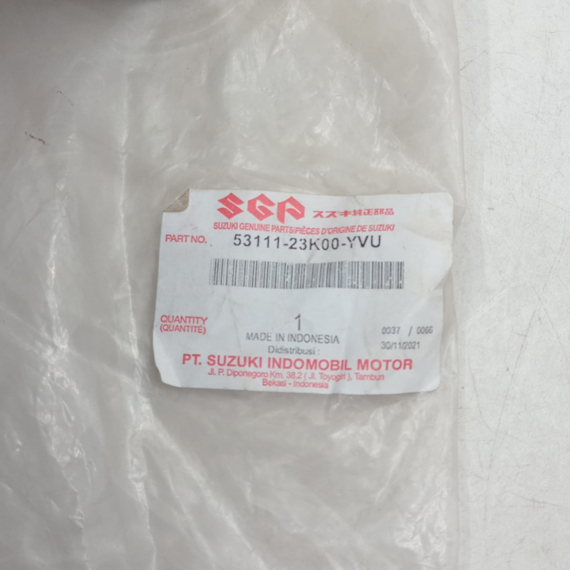 Front Mudguard GSXR 150, 53111-23K00-YVU image