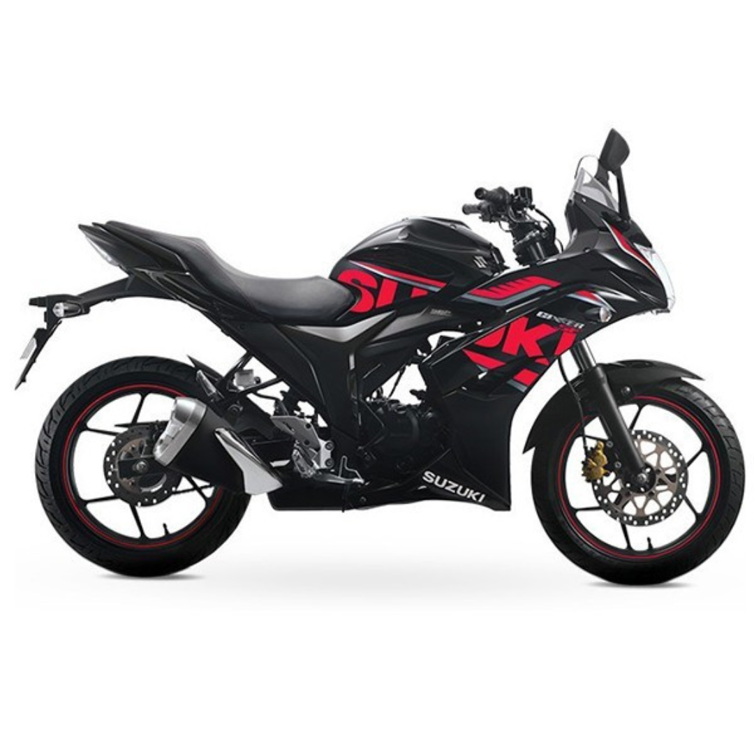 Front Shock Up Spring Pair Gixxer SF Old Model image