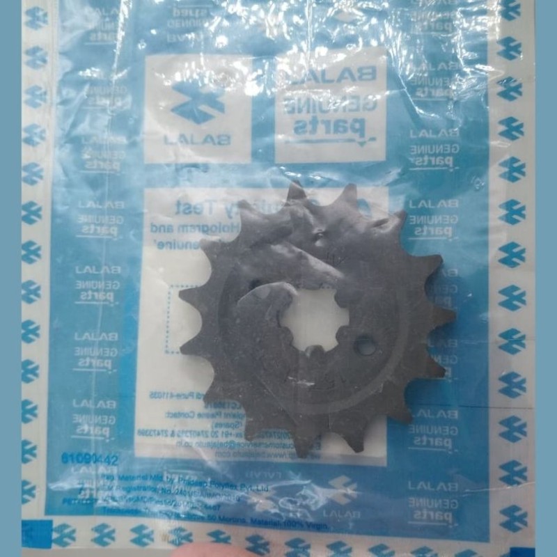 Front Sprocket 15 Teeth Pulsar 135CC, HUB SPROCKET, JV551000 image