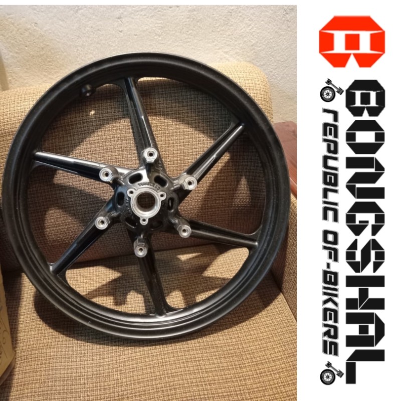 Front Wheel Rim Apache RTR 160 4V Xconnect ABS, ALLOY WHEEL DISC FRONT ABS N9113640 image