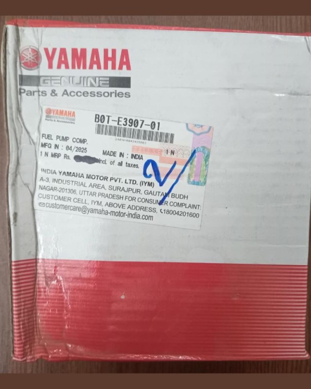 Fuel Pump Complete R15 V4 BS6 Indian, FUEL PUMP COMP., BOT-E3907-01 image