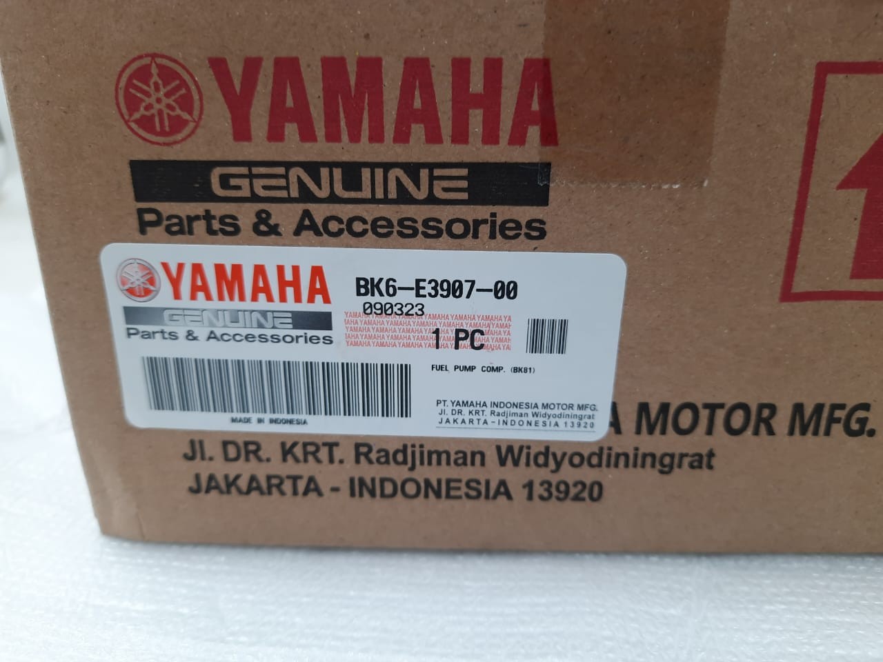 Fuel Pump R15 V3 Indo, FUEL PUMP COMP. BK6-E3907-00 image