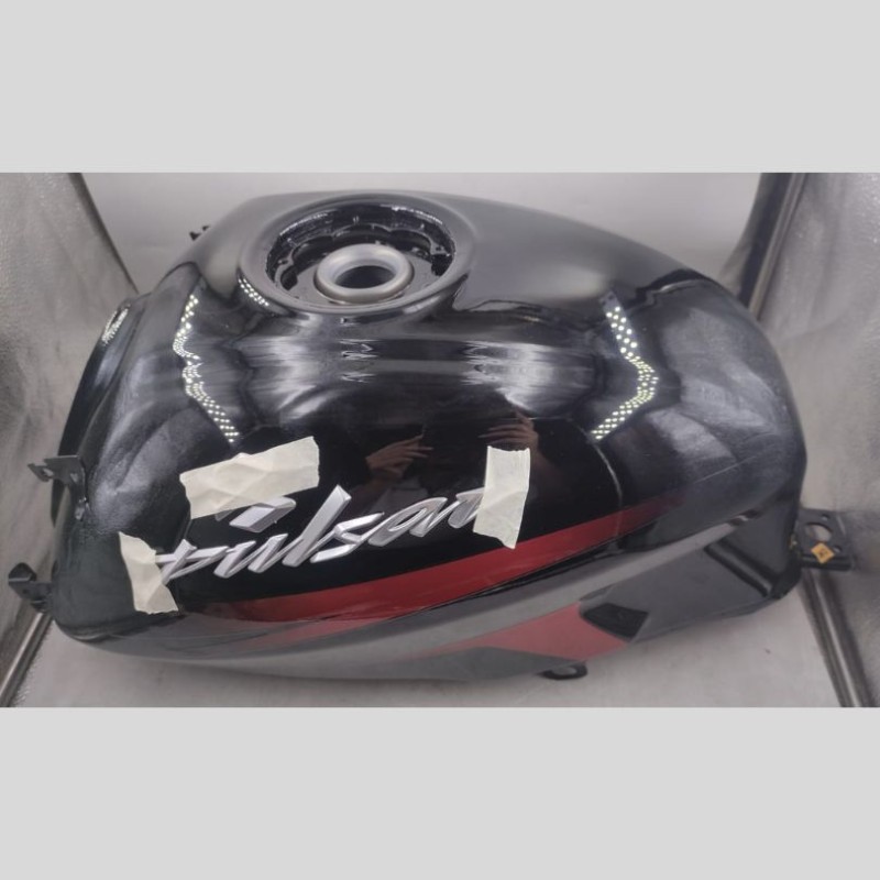Fuel Tank Black Blue Pulsar 150 CC Single Disc image