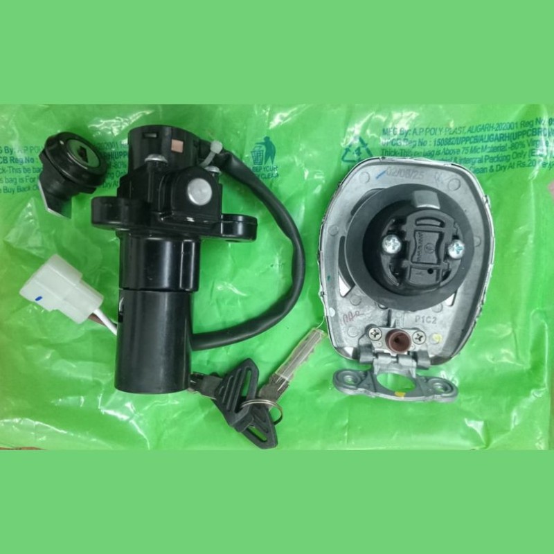Full Lock Set (2 Wire) Discover 125 CC, SET LOCK, JZ232601 image