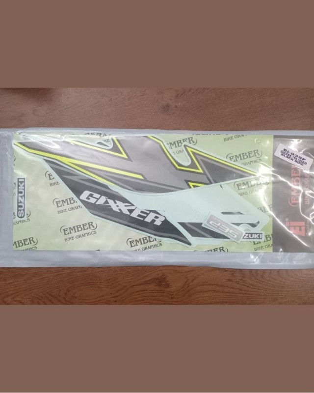 Full Set Sticker Gixxer Naked Fi ABS image