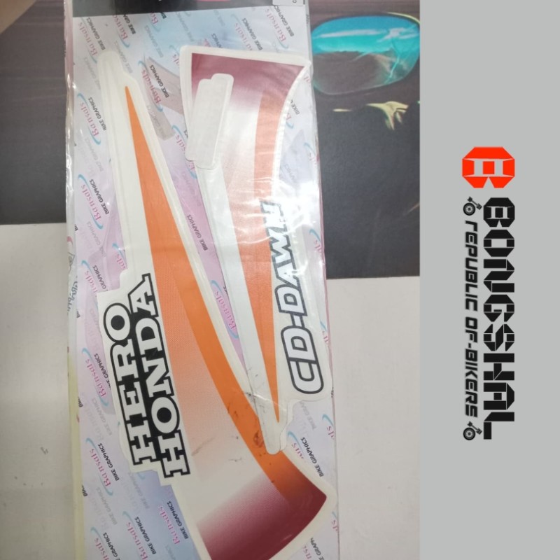 Full Set Sticker Hero Honda CD Dawn image