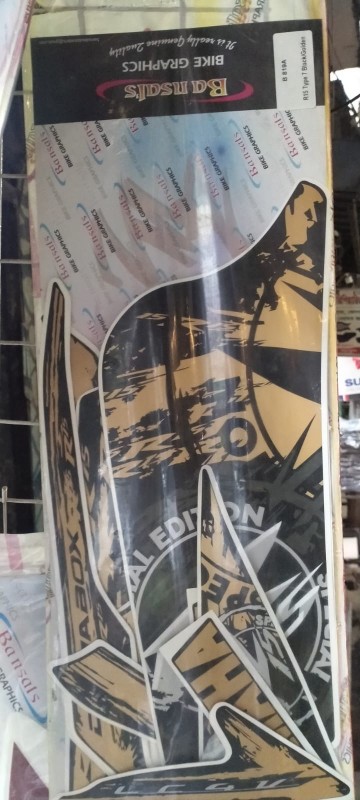 Full Set Sticker of All Kinds Of Bike Model R15 V3, R15 V2, Tvs RTR, 4v, Pulsar, Yamaha, Honda, image